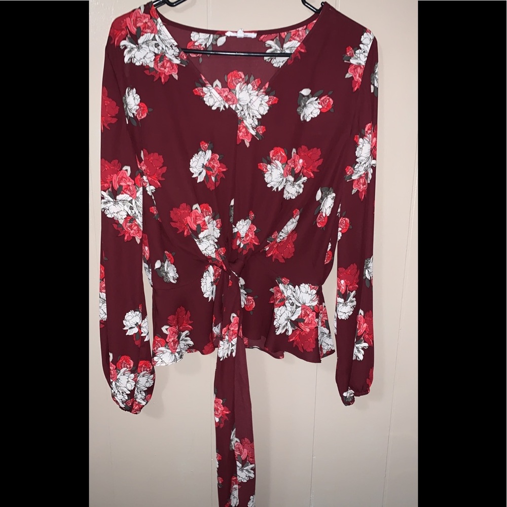 Floral Maurice’s top